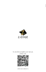 Preview for 16 page of Z-EDGE ZAI03 User Manual