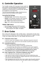 Предварительный просмотр 8 страницы Z GRILLS Feed Life ZPG-700E-XL Owner'S Manual