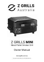 Z GRILLS MINI Owner'S Manual preview