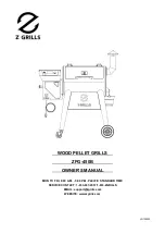 Z GRILLS ZPG-450B Owner'S Manual предпросмотр