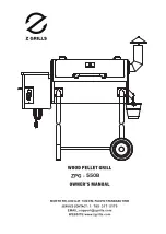 Z GRILLS ZPG-550B Owner'S Manual preview