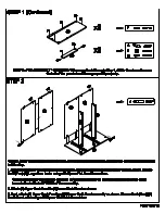 Preview for 10 page of Z-Line Designs 2 Drawer File Cabinet ZL226X-2XLU Manual