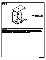 Preview for 11 page of Z-Line Designs 2 Drawer File Cabinet ZL226X-2XLU Manual