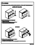 Предварительный просмотр 17 страницы Z-Line Designs 2 Drawer File Cabinet ZL226X-2XLU Manual