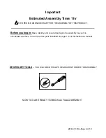 Preview for 2 page of Z-Line Designs Belaire Glass L Desk Assembly Manual