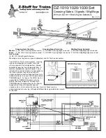 Preview for 1 page of Z-Stuff for Trains DZ-1010 Manual