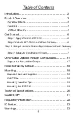 Preview for 3 page of Z-Wave AC MASTER LITE Installation Manual