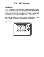 Предварительный просмотр 3 страницы Z-Wave ZTS-110 Z-Thermostat User Manual