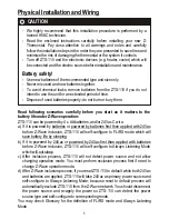 Предварительный просмотр 6 страницы Z-Wave ZTS-110 Z-Thermostat User Manual