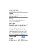 Preview for 2 page of Z-World PK2300 User Manual