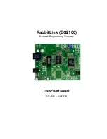 Предварительный просмотр 1 страницы Z-World RabbitLink EG2100 User Manual