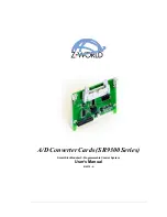 Z-World SR9300 User Manual предпросмотр