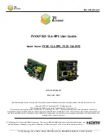 Preview for 1 page of Z3 Technology FSDI-13A-RPS User Manual