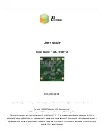 Z3 Technology FSDI2-DCK-1X User Manual preview