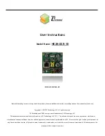 Preview for 1 page of Z3 Technology HE2K-DCK-10 User Instructions