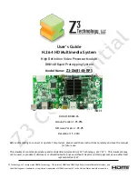 Preview for 1 page of Z3 Technology Z3-DM8148-RPS User Manual