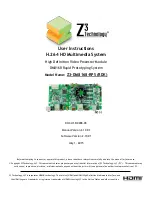 Z3 Technology Z3-DM8168-RPS User Instructions preview