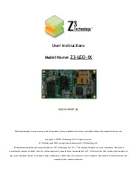 Z3 Technology Z3-LEO-1X User Instructions preview