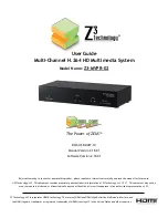 Preview for 1 page of Z3 Technology Z3-MVPR-02 User Manual