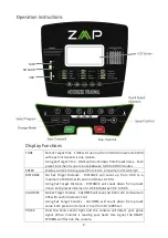 Preview for 7 page of Zaap TX-4000 Manual