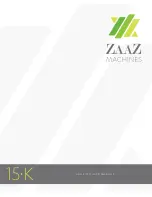 ZAAZ 15-K User Manual предпросмотр