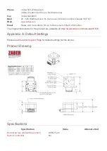 Предварительный просмотр 5 страницы Zaber Technologies Inc. VSR-E Series User Manual