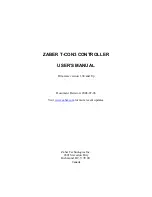 Zaber T-CON3 User Manual preview