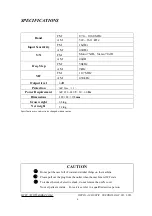 Предварительный просмотр 5 страницы ZABKZ PA2177R Owner'S Manual