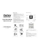 Zachry INW-E105BT-AC User Manual предпросмотр