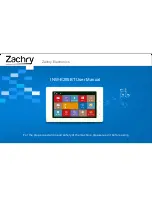 Preview for 1 page of Zachry INW-E295BT User Manual