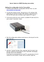 ZachTek WSPR Quick Start Manual preview