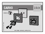 ZACK CARVO 40492 Installation Instructions Manual preview