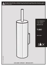 ZACK TUBO Assembly Manual preview