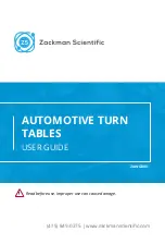 Zackman Scientific ZAWG008 User Manual preview