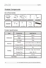 Preview for 10 page of ZACO 501737 User Manual