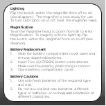 Preview for 3 page of Zadro Health Soultions MAG05 User Manual