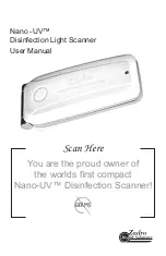 Preview for 1 page of Zadro Health Soultions Nano -UV User Manual