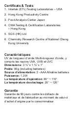 Preview for 25 page of Zadro Health Soultions Nano -UV User Manual