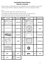 Предварительный просмотр 1 страницы Zaer ZR154079 Assembly Instructions