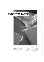 Preview for 1 page of Zafferani Glas VELOX MASTER 4M/22 Manual