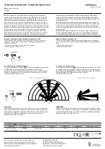 Preview for 1 page of Zafferano LD0402 Operation Instruction