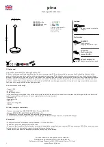 Предварительный просмотр 4 страницы Zafferano LD0650B3 Instructions For Use Manual