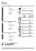 Preview for 4 page of Zafferano Pencil LD0800B3 Instructions For Use Manual