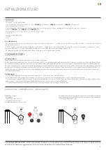 Preview for 5 page of Zafferano Pencil LD0800B3 Instructions For Use Manual