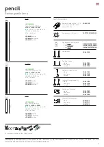 Preview for 7 page of Zafferano Pencil LD0800B3 Instructions For Use Manual