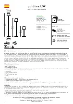 Предварительный просмотр 10 страницы Zafferano poldina L pro Instructions For Use Manual