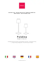 Zafferano Poldina LD0340 Instructions For Use Manual preview