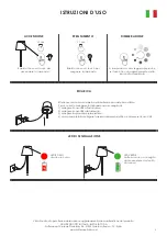 Preview for 3 page of Zafferano Poldina LD0340 Instructions For Use Manual