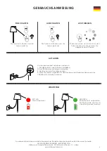 Preview for 7 page of Zafferano Poldina LD0340 Instructions For Use Manual