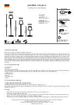 Preview for 6 page of Zafferano Poldina Pro XXL Instructions For Use Manual